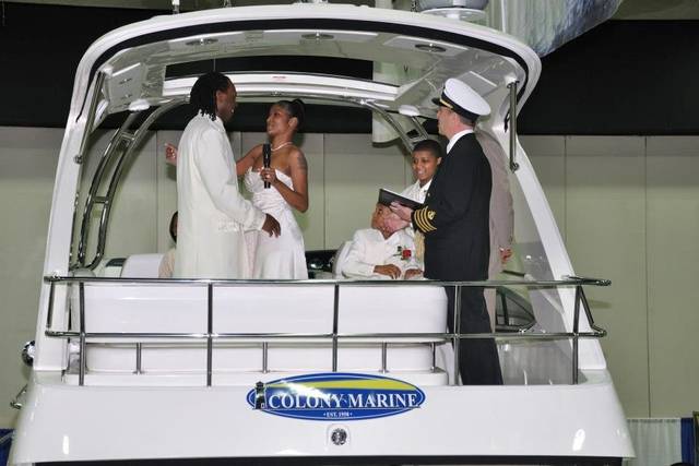 Boat wedding