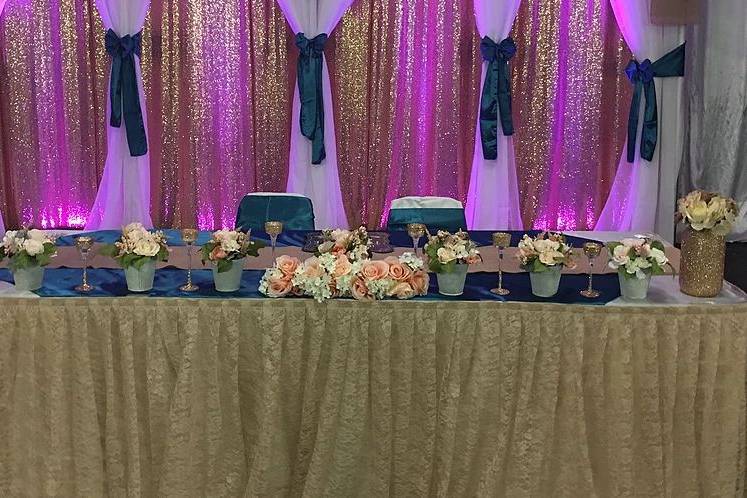 Head table