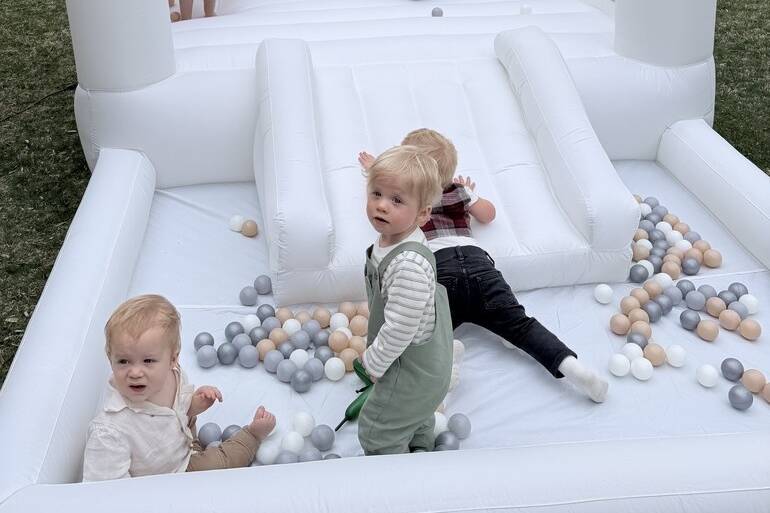 White Castle bounce house