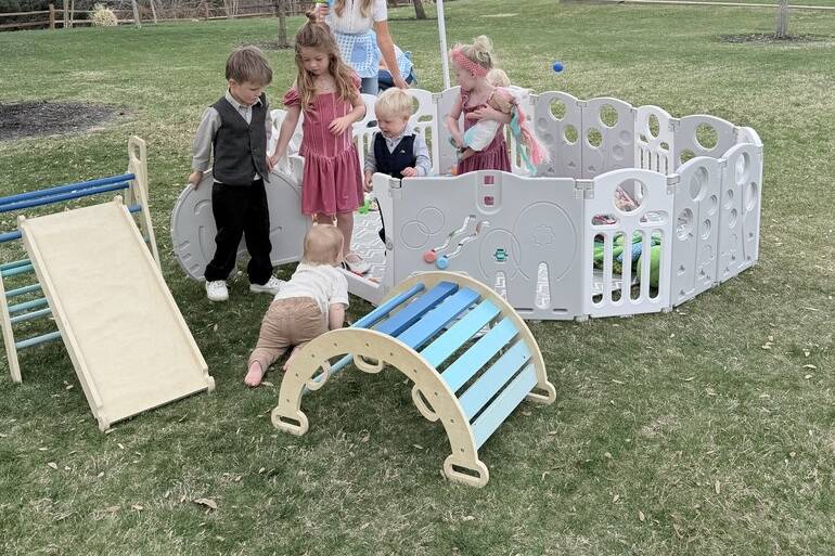Montessori play gym