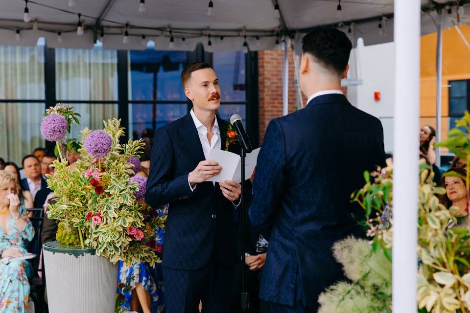 Outside ceremony