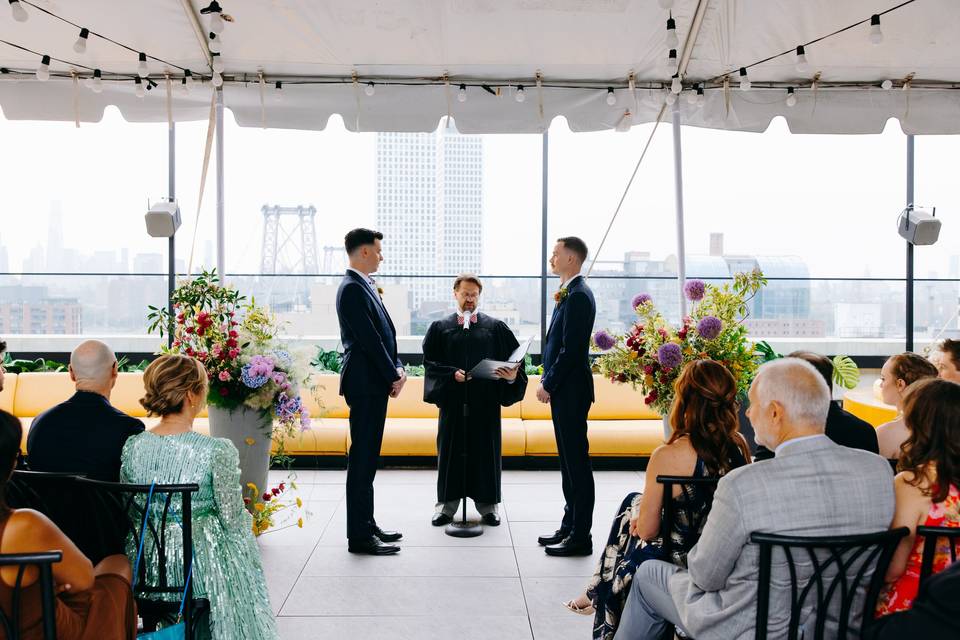Outside ceremony