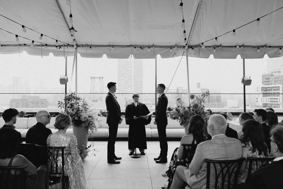 Outside ceremony