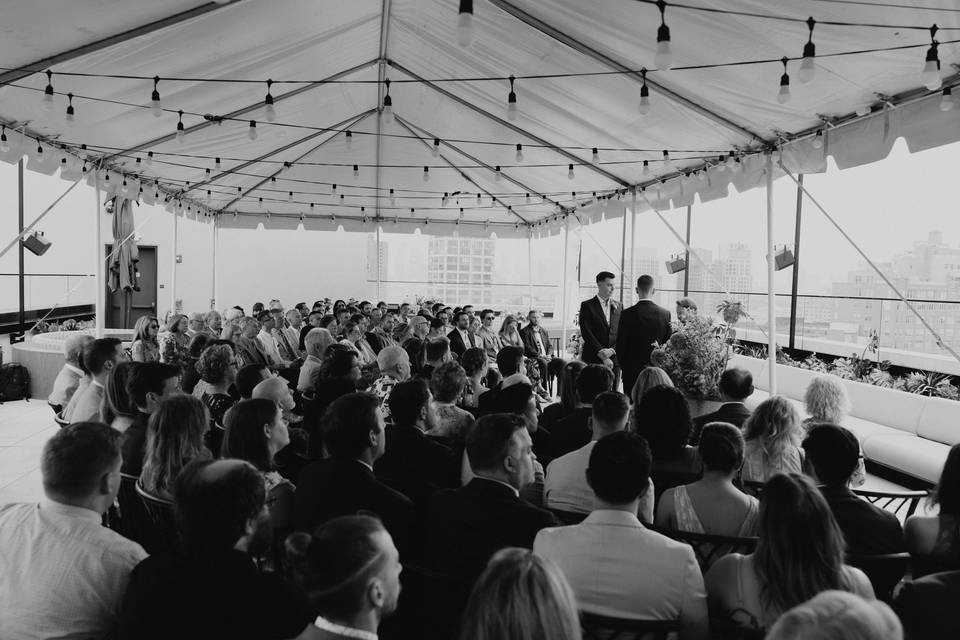Outside ceremony