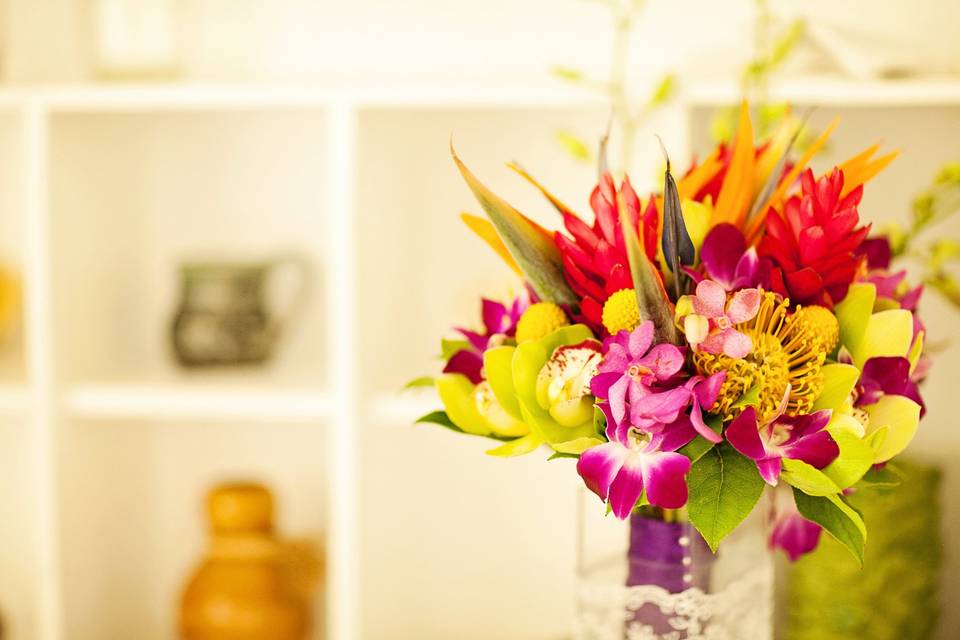 Colorful arrangement