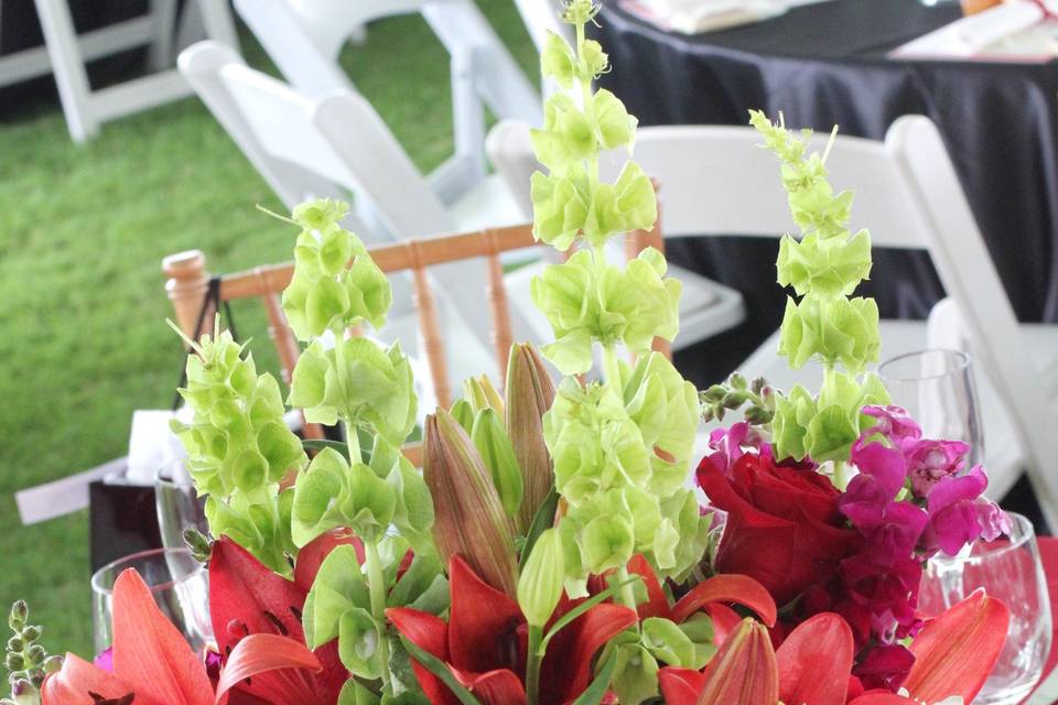 Flowers in a vase