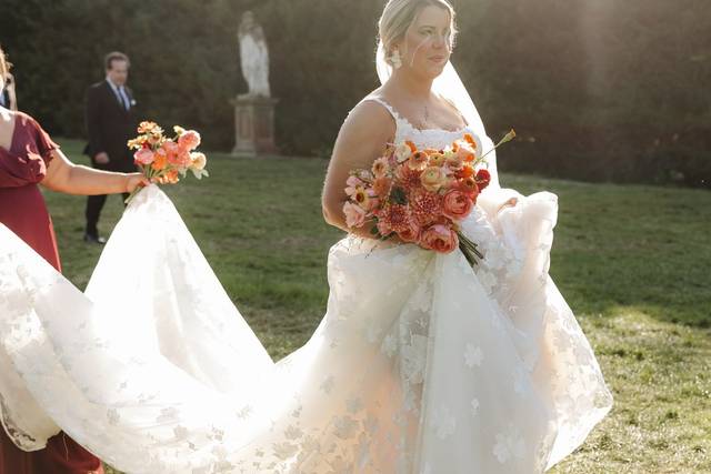 Fall wedding at Crane Estate