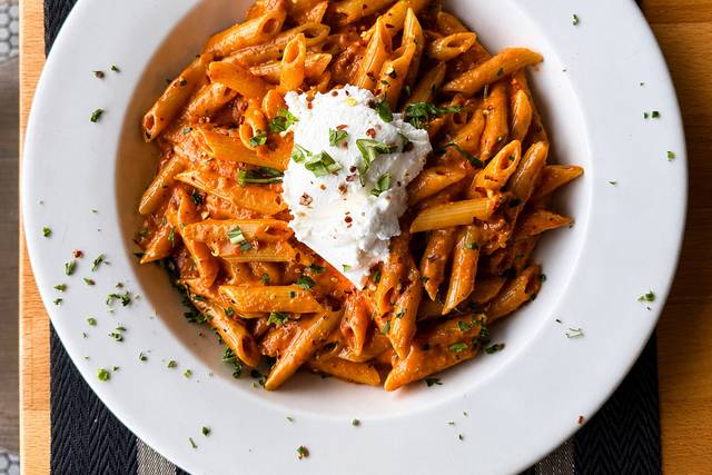 Spicy penne Vodha