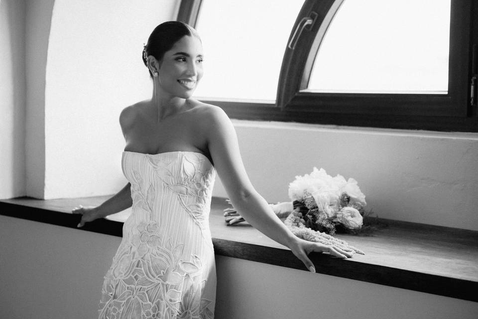 Bride at Hotel El Convento