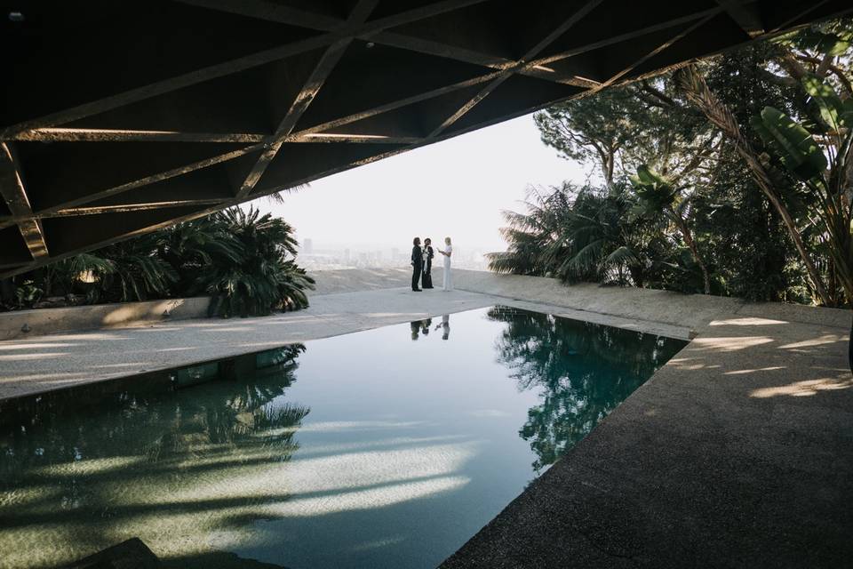 Hollywood Hills Elopement