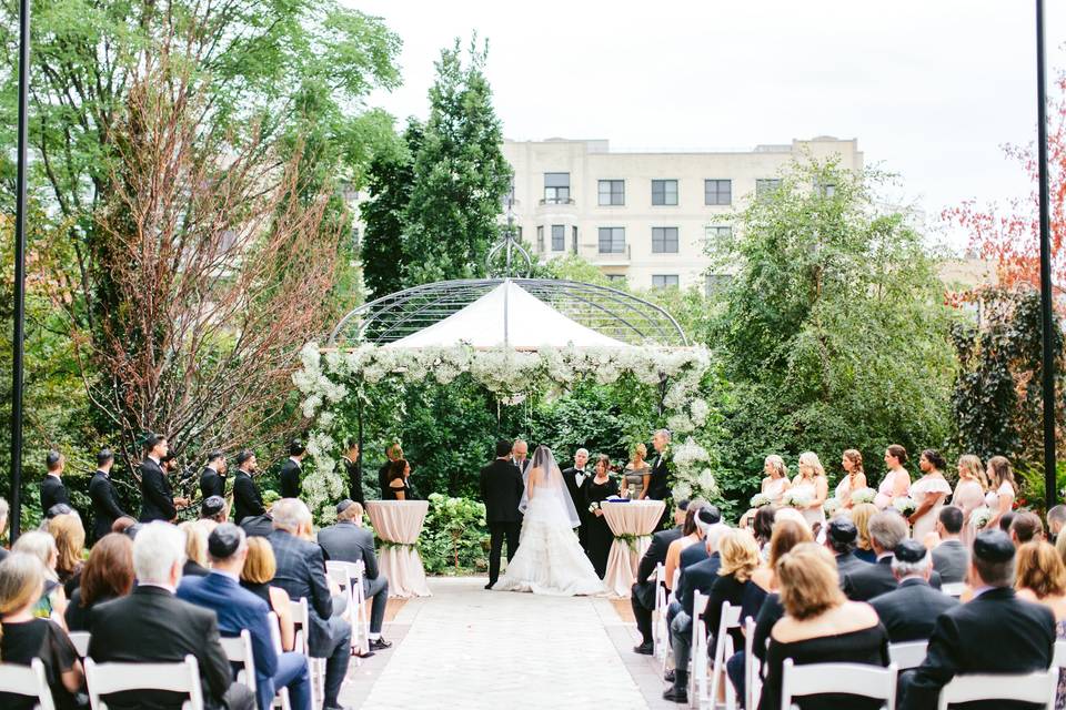 East Courtyard Ceremony - Tent