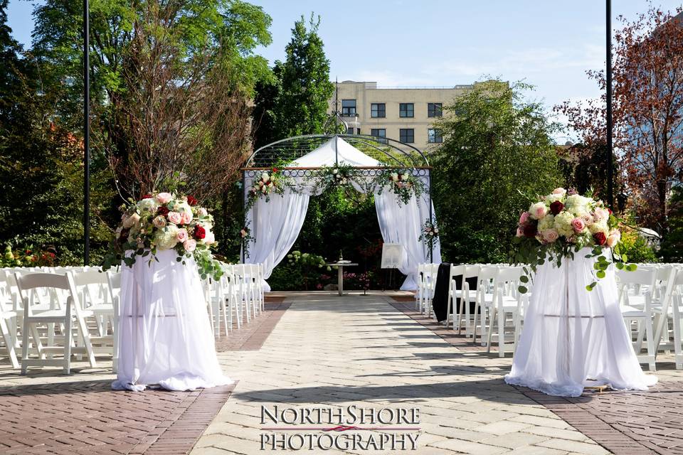 East Courtyard - Tent