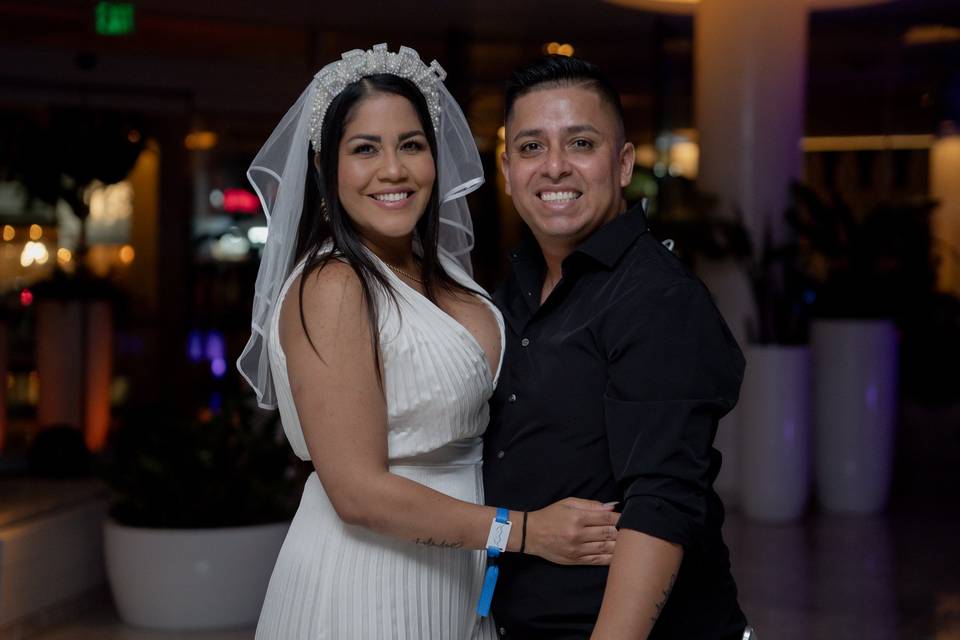 Happy couple