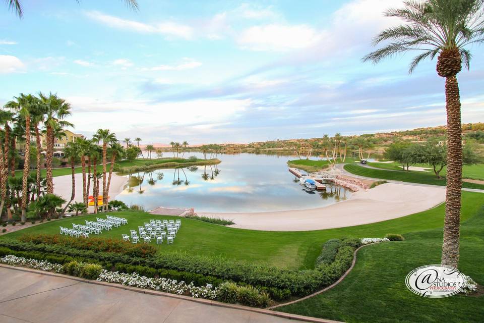 Las Vegas Wedding Venues  Reflection Bay at Lake Las Vegas