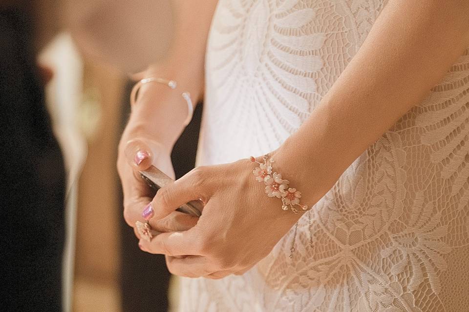 Intimate family wedding