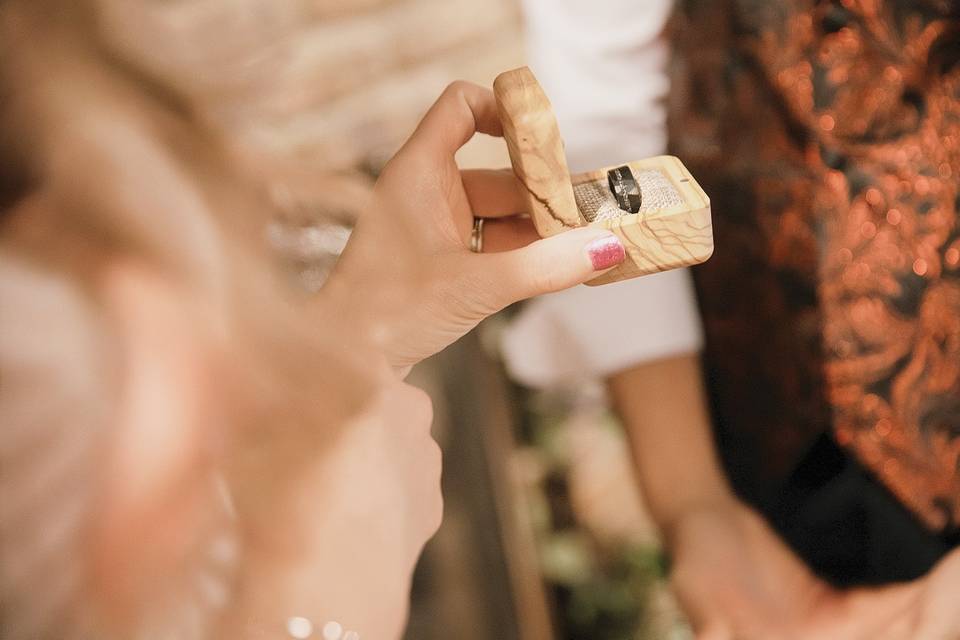 Intimate family wedding