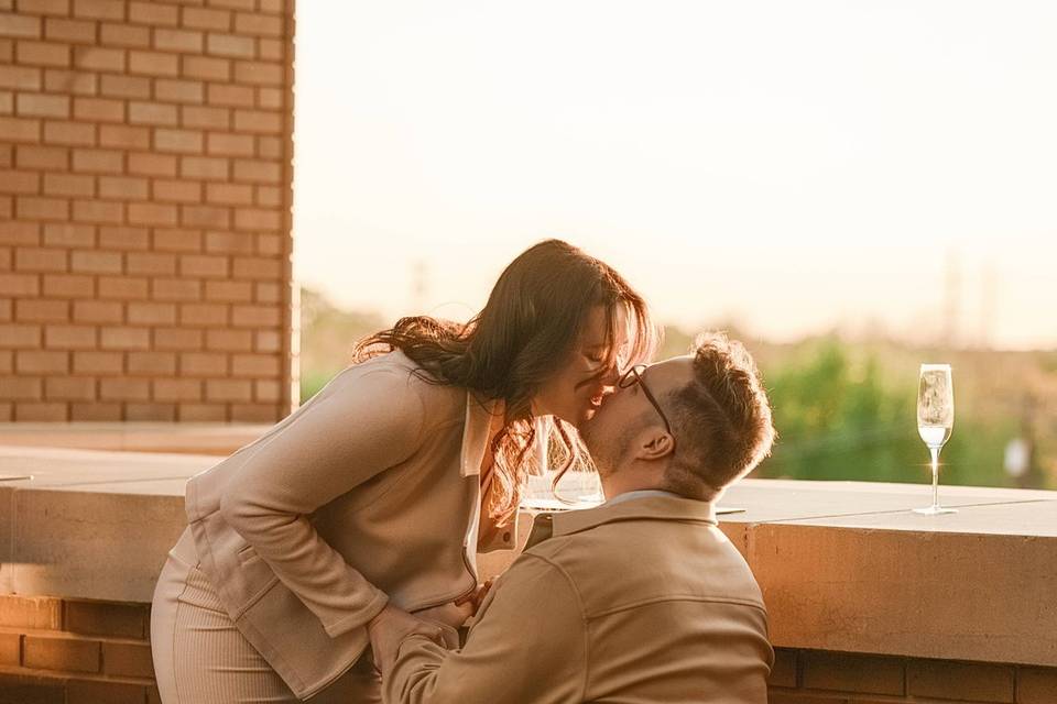 Proposal photoshoot