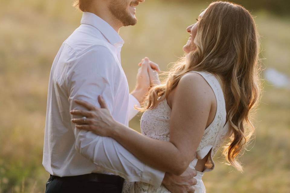 Save-the-date photoshoot
