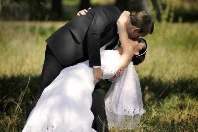 Couple kissing