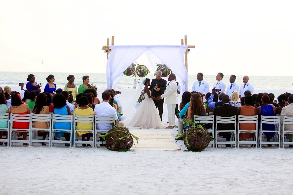 Beach wedding