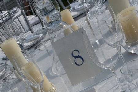 Table Numbers + Cards