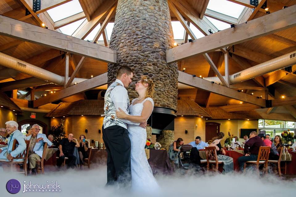 Couple dancing