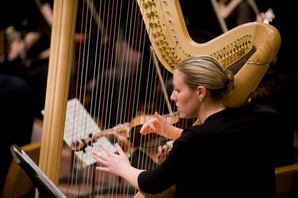 Cara Fleck, Maryland harpist