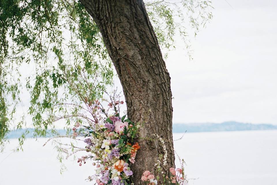 Floral Tree Installation