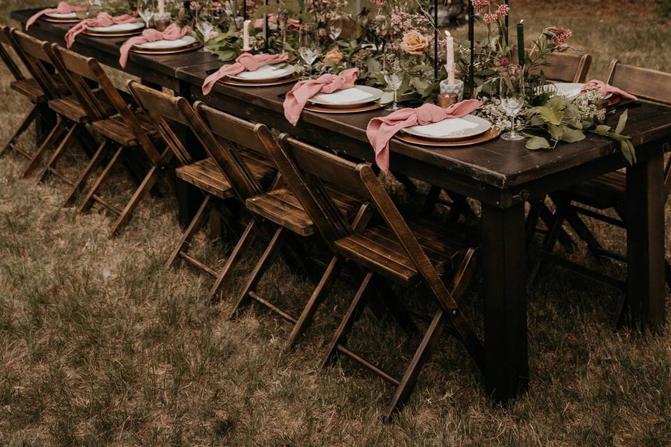 Intimate Elopement Tablescape