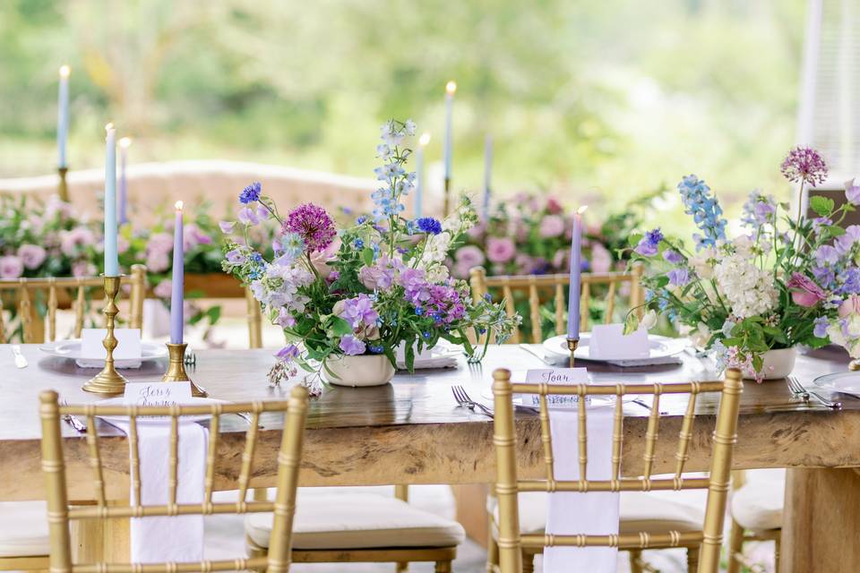 Low and Lush Centerpiece