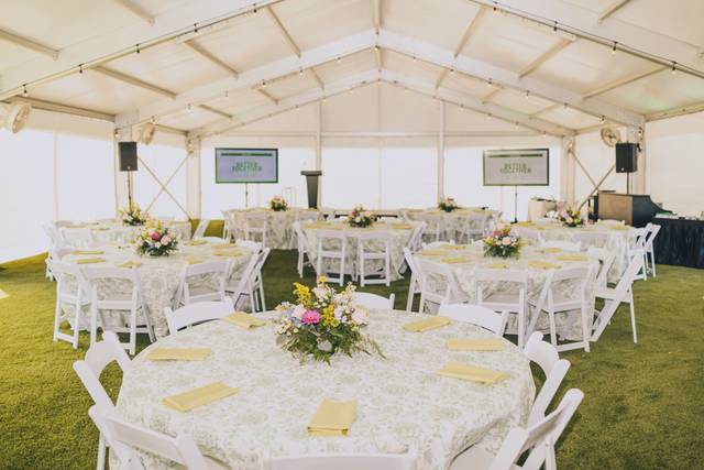 Tables and chairs