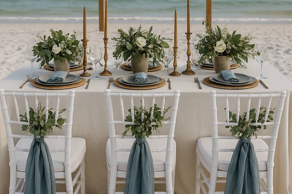 Sage & Blue Wedding