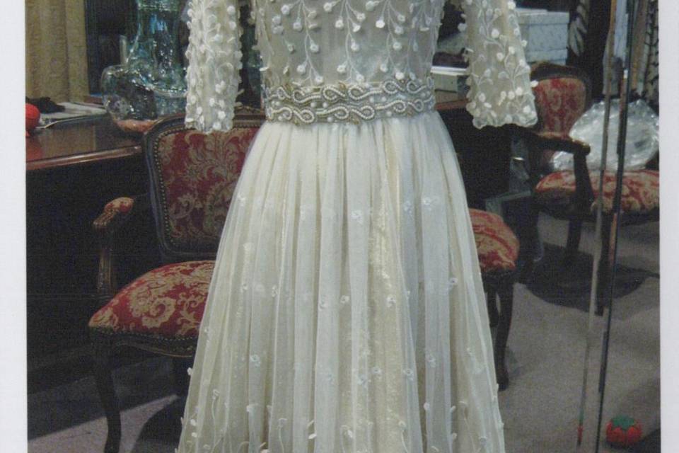 Custom Modest Gown