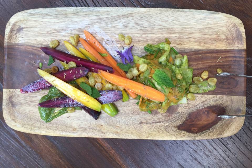 heirloom carrot salad