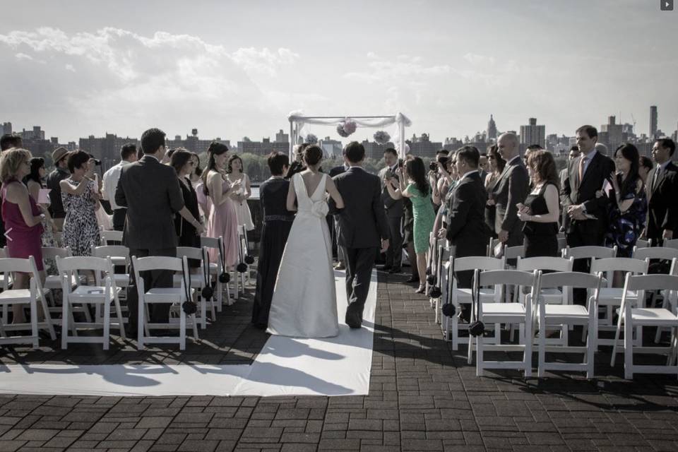 Wedding procession