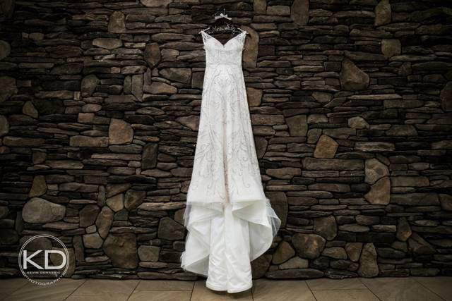 Mallory's dress was stunning
