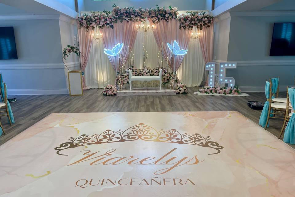 Dance Floor wrap