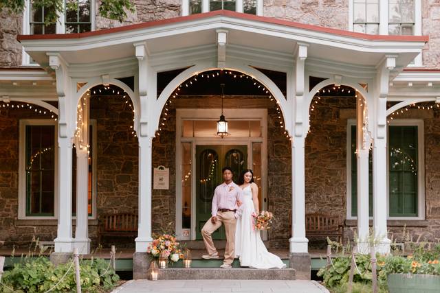 Portico - Awbury Arboretum