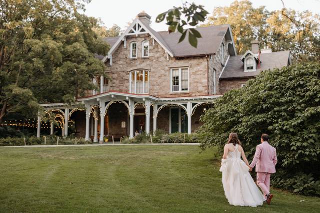 Portico - Awbury Arboretum