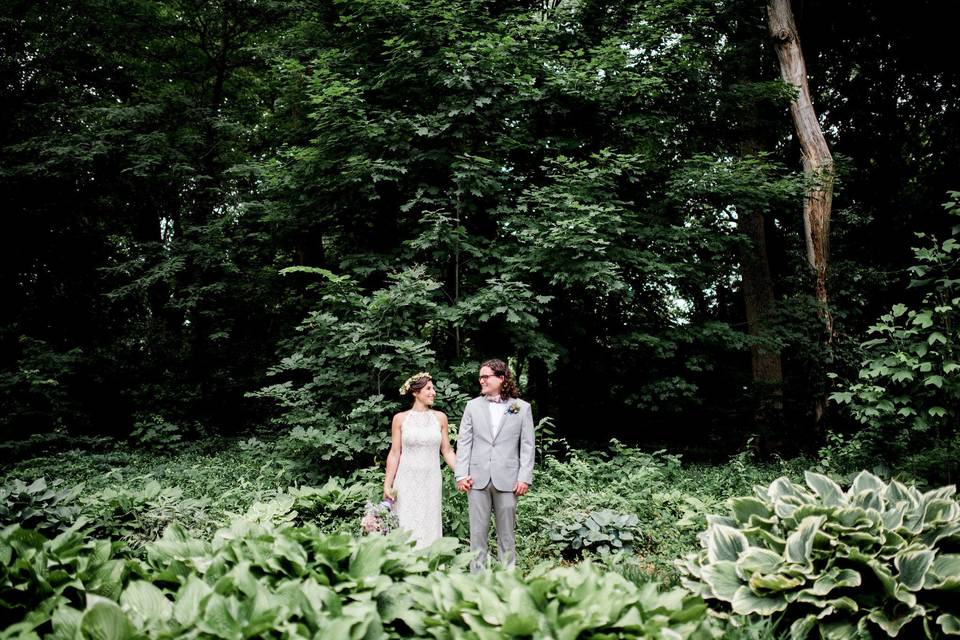 Portico - Awbury Arboretum