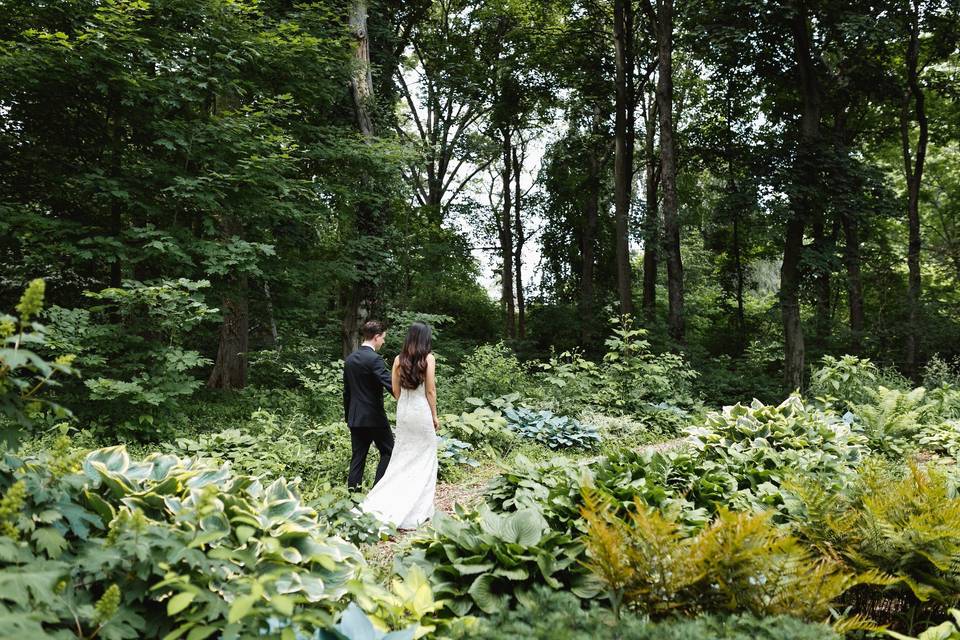 Portico - Awbury Arboretum