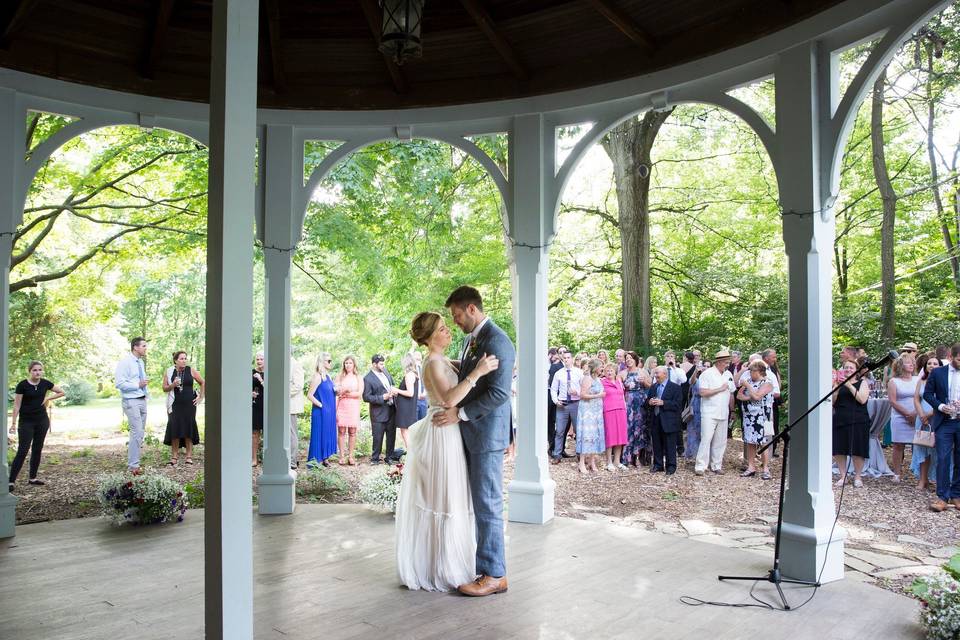 Portico - Awbury Arboretum