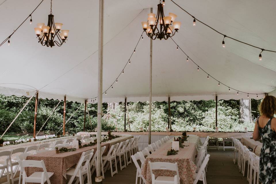 Portico - Awbury Arboretum