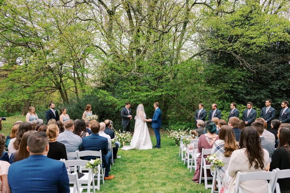 Portico - Awbury Arboretum