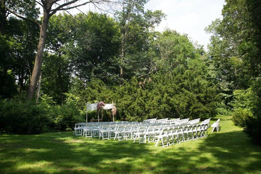 Portico - Awbury Arboretum