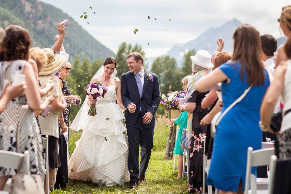 Outdoor wedding