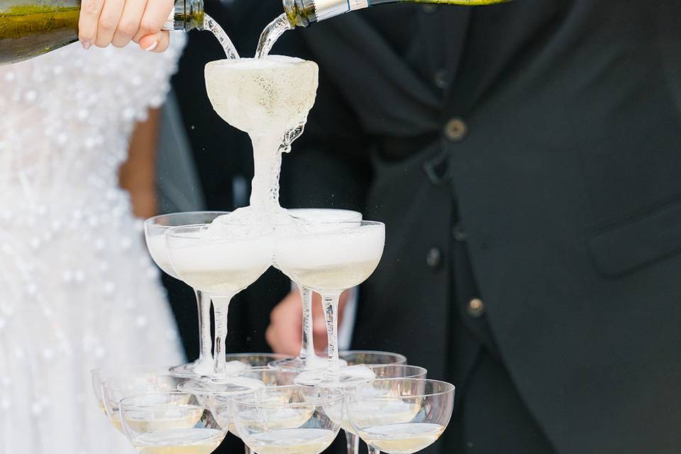 Champagne Tower