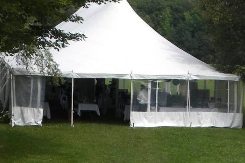 Tent Wedding at The Highland Lake Inn