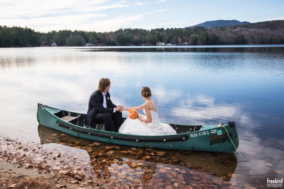 Couple on the boat