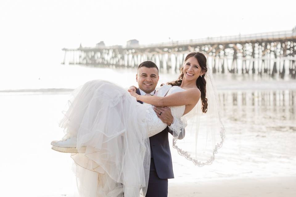 Couple on beach